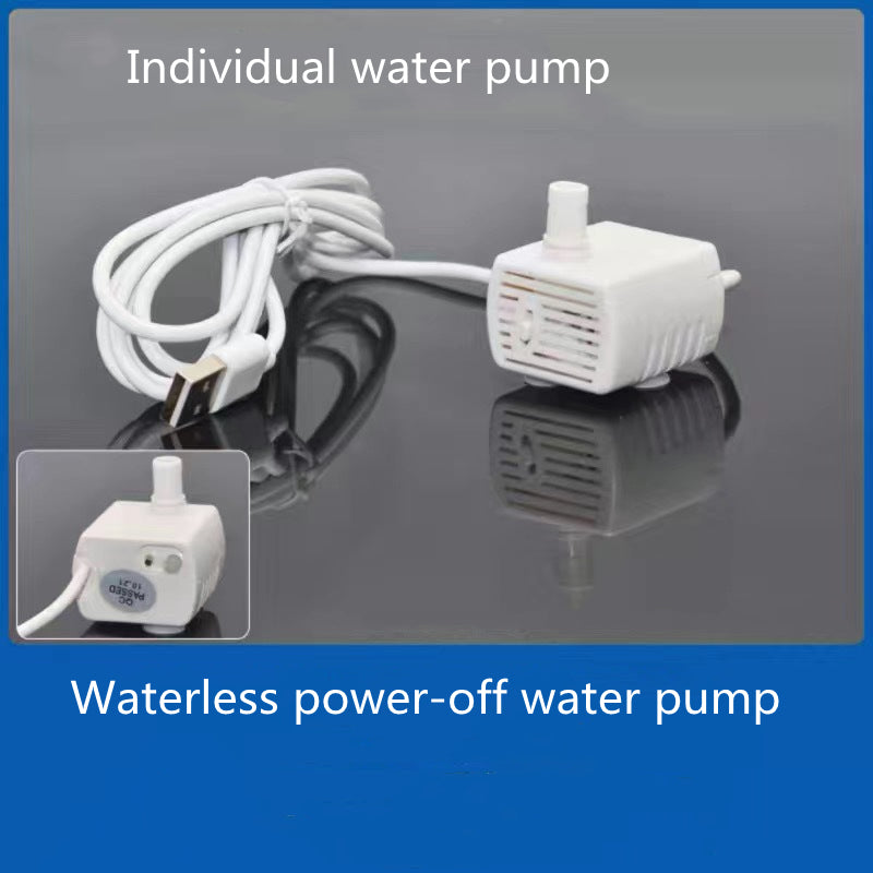 Elegant Artisan ceramic cat fountain